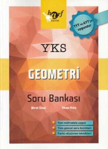 Kurye Kitabevi - Harf Eğitim YKS Geometri Soru Bankası Yeni