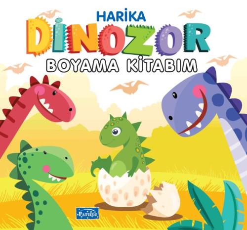 Harika Dinozor Boyama Kitabım - Münzevi Kitabevi