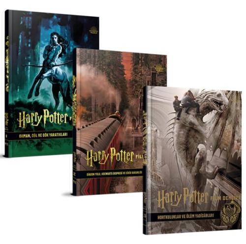 Kurye Kitabevi - Harry Potter Film Dehlizi Serisi 3 Kitap Takım ( Kart