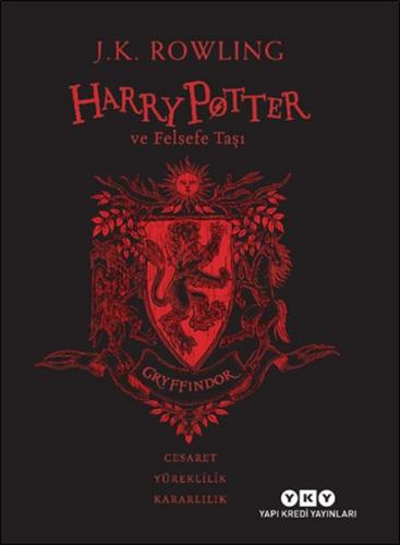 Kurye Kitabevi - Harry Potter ve Felsefe Taşı 20. Yıl Gryffindor Özel 