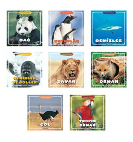 Kurye Kitabevi - Hayvanlar Dünyası 8 Kitap