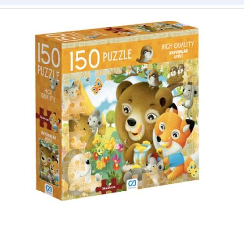 Hayvanlar Puzzle 150 - Münzevi Kitabevi
