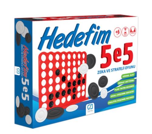 Hedefim 5 E 5 Oyunu - Münzevi Kitabevi