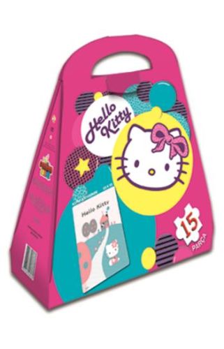 Kurye Kitabevi - Hello Kitty Çantalı Yap Boz 15 Parça Puzzle 40608