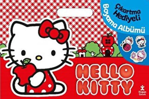 Kurye Kitabevi - Hello Kitty Çıkartma Hediyeli Boyama Albümü