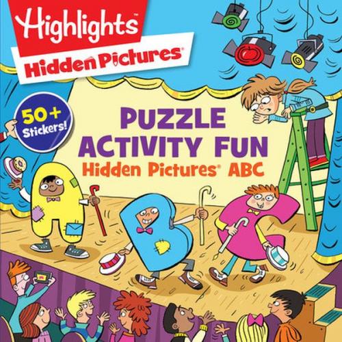 Kurye Kitabevi - Hidden Pictures ABC Puzzles