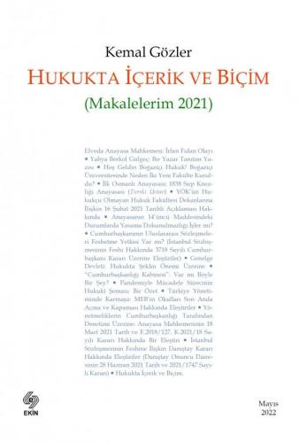Hukukta İçerik ve Biçim