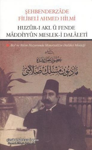 Kurye Kitabevi - Huzurı Aklü Fende Maddiyyun Mesleki Dalaleti