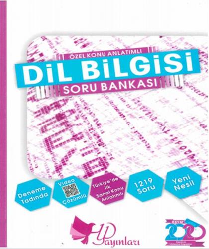 Kurye Kitabevi - HYD Dil Bilgisi Özel Konu Anlatımlı Soru Bankası-YENİ
