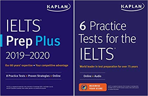 Kurye Kitabevi - IELTS Prep Set 2019 2020 2 Books Online Kaplan Test P