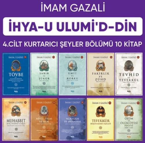 İhyau Ulumiddin 4. Cilt (Kurtarıcı Şeyler 10 Kitap) - Münzevi Kitabevi