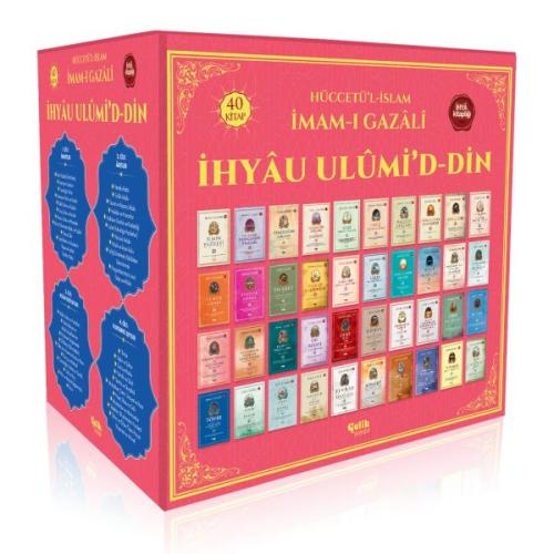 İhyau Ulumiddin İmam Gazali 40 Kitaplık Set - Münzevi Kitabevi