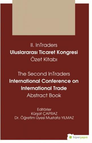 II. InTraders Uluslararası Ticaret Kongresi - Özet Kitabı