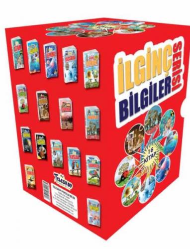 İlginç Bilgiler Serisi 16 Kitap Kutulu - Münzevi Kitabevi