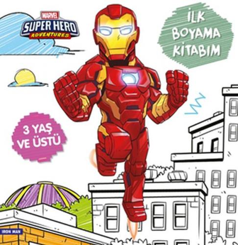 Kurye Kitabevi - İlk Boyama Kitabım Iron Man Marvel Super Hero Adventu