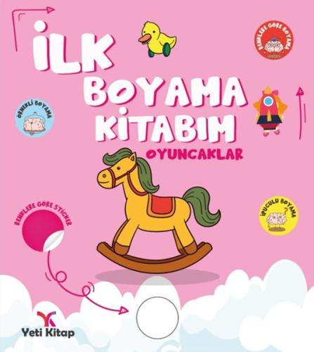 İlk Boyama Kitabım Oyuncaklar - Münzevi Kitabevi
