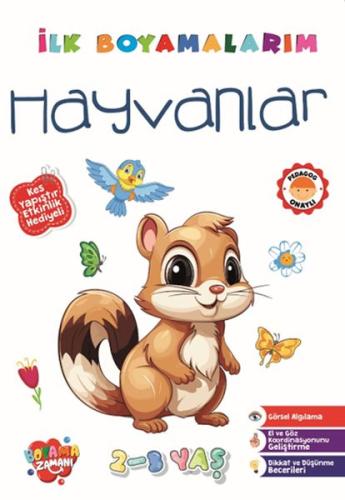 İlk Boyamalarım -Hayvanlar - Münzevi Kitabevi