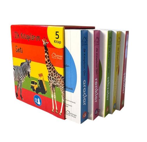 Kurye Kitabevi - İlk Kitaplarım Kutulu Set - 5 Kitap Takım (Ciltli)