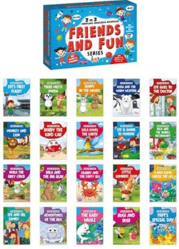 İngilizce Hikayeler 2 ve 3. Sınıf (20 Kitap) - Münzevi Kitabevi