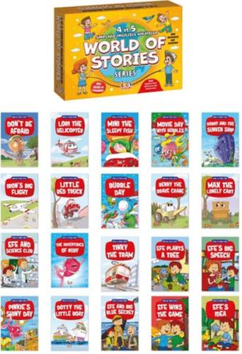 İngilizce Hikayeler 4 ve 5. Sınıf (20 Kitap) - Münzevi Kitabevi