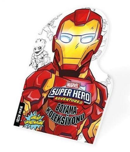 Kurye Kitabevi - Marvel Süper Kahramanlar Boyama Koleksiyonu-İron Man