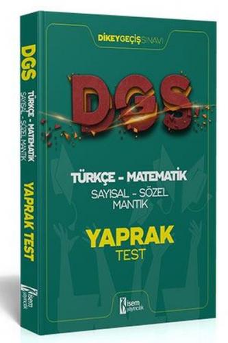 Kurye Kitabevi - İsem 2021 DGS Türkçe Matematik Sayısal Sözel Mantık Ç