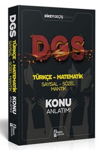 Kurye Kitabevi - İsem 2021 DGS Türkçe Matematik Sayısal Sözel Mantık K