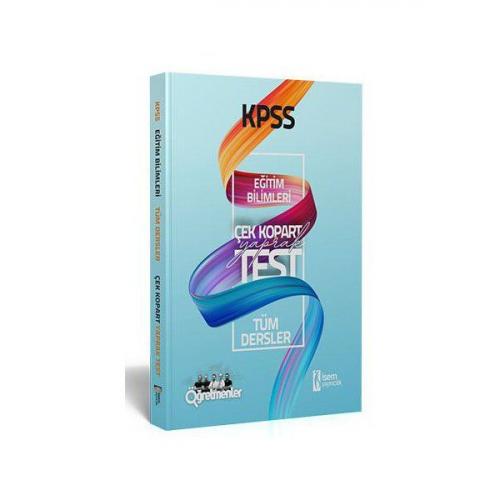 İsem 2021 KPSS Eğitim Bilimleri Çek Kopar Yaprak Test Tüm Dersler (Yeni)