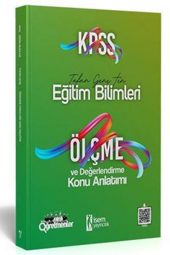 İsem 2021 KPSS Eğitim Bilimleri Ölçme ve Değerlendirme Konu Anlatımı (Yeni)