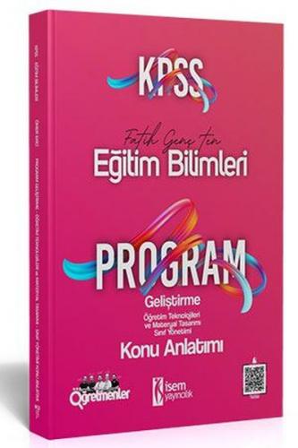 İsem 2021 KPSS Eğitim Bilimleri Program Geliştirme Konu Anlatımı (Yeni)