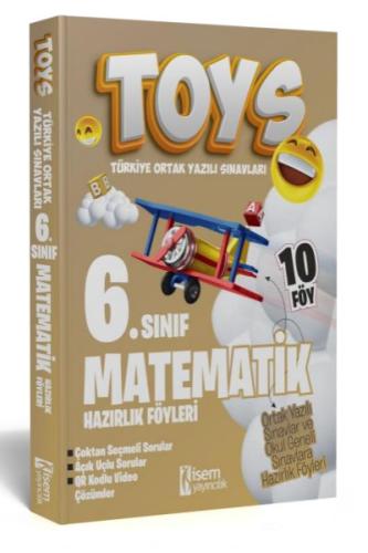 Kurye Kitabevi - İsem Yayıncılık 2024 Toys 6. Sınıf Matematik Hazırlık