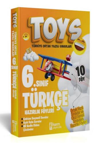 Kurye Kitabevi - İsem Yayıncılık 2024 Toys 6. Sınıf Türkçe Hazırlık Fö