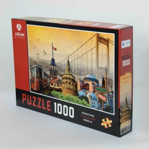 Kurye Kitabevi - İstanbul Kolaj 1000 Parça Puzzle