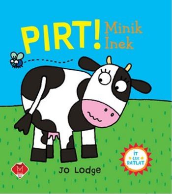 İt Çek Patlat Serisi - Pırt Minik İnek - Münzevi Kitabevi