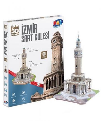 Kurye Kitabevi - İzmir Saat Kulesi 3D Puzzle