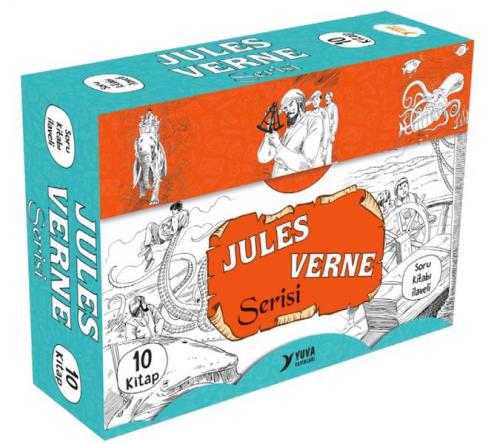 Kurye Kitabevi - Jules Verne Serisi 4. Sınıf (10 Kitaplık Set)