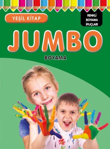 Kurye Kitabevi - Jumbo Boyama Yeşil Kitap