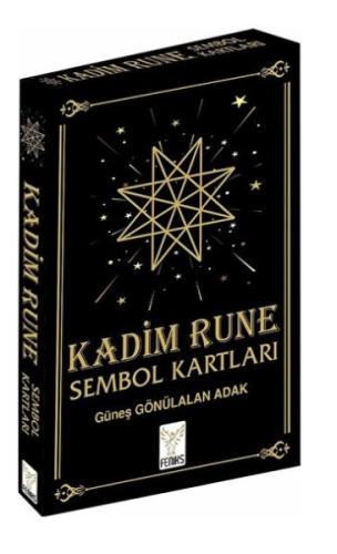 Kurye Kitabevi - Kadim Rune Sembol Kartları / Kutulu 36 Kart