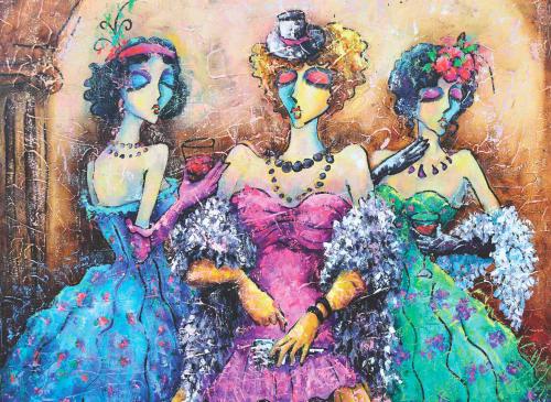 Kadınlar Partisi (Puzzle 1000) 1041