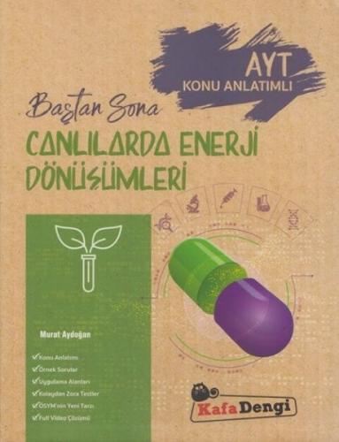 Kurye Kitabevi - Kafa Dengi Yayınları AYT Canlılarda Enerji Dönüşümler