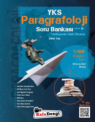 Kurye Kitabevi - Kafadengi YKS Paragrafoloji Soru Bankası Orta ve İler