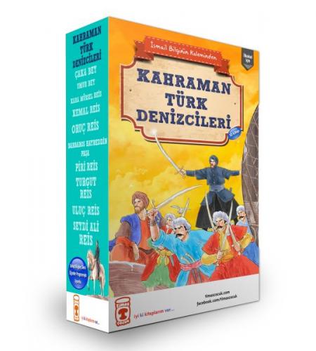 Kurye Kitabevi - Kahraman Türk Denizciler Seti-10 Kitap