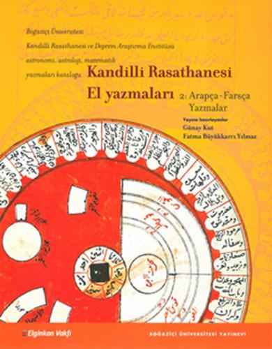 Kurye Kitabevi - Kandilli Rasathanesi El Yazmaları 2 Arapça Farsça Yaz
