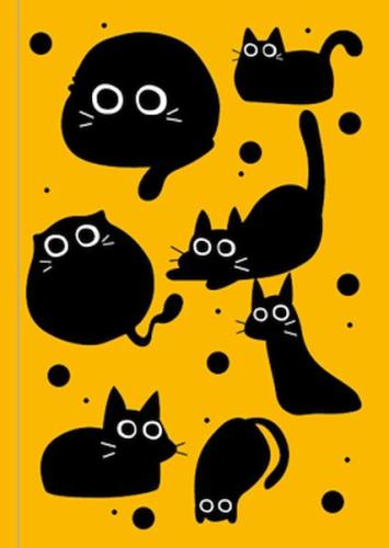 Kurye Kitabevi - Kara Kedi Not Defteri 9x15