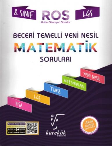 Karekök 8. Sınıf LGS Beceri Temelli Yeni Nesil Matematik Soruları (Yeni)