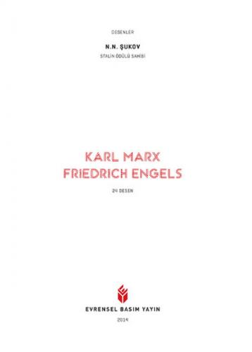 Kurye Kitabevi - Karl Marx Friedrich Engels 24 Desen