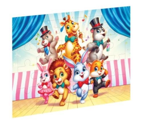 Karnaval Ahşap Puzzle - Münzevi Kitabevi