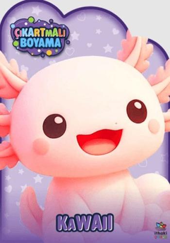 Kawaii Zamanı - Çıkartmalı Boyama Kitabı - Münzevi Kitabevi