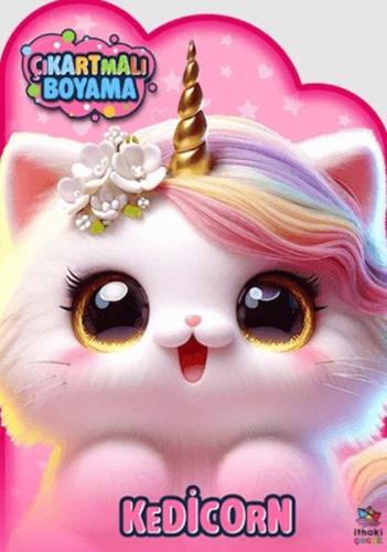 Kedicorn Zamanı - Çıkartmalı Boyama Kitabı - Münzevi Kitabevi