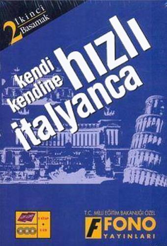 Kurye Kitabevi - Kendi Kendine Hızlı İtalyanca-2.Basamak (2 Kitap+3 CD